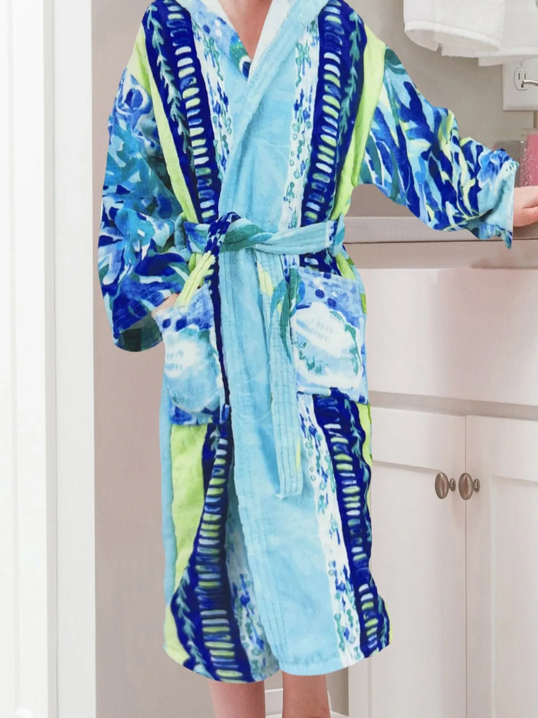 100% Pure Velour Kid’s Hooded Bathrobe – Lucas