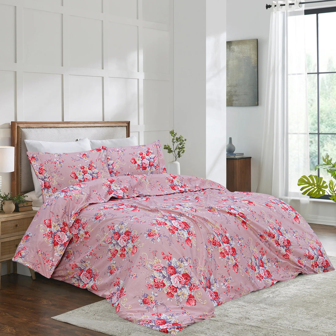 3 Pcs Printed Quilt Cover – Bria