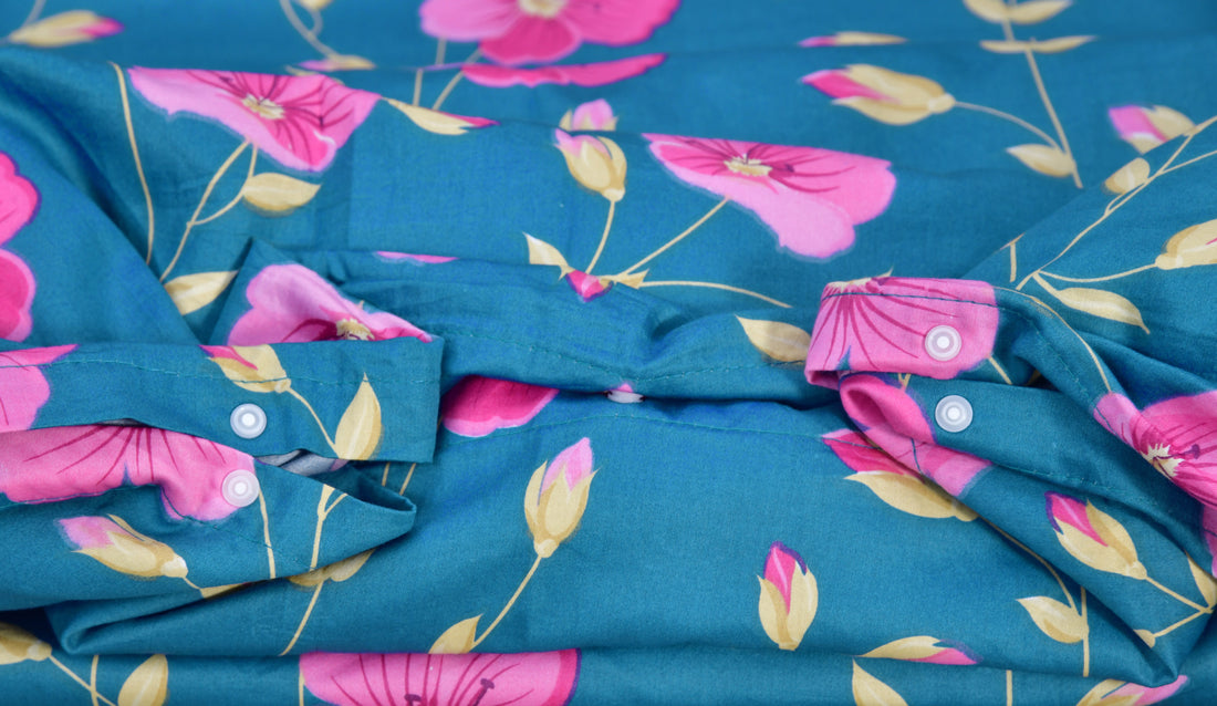 3 Pcs Printed Quilt Cover –Dazy