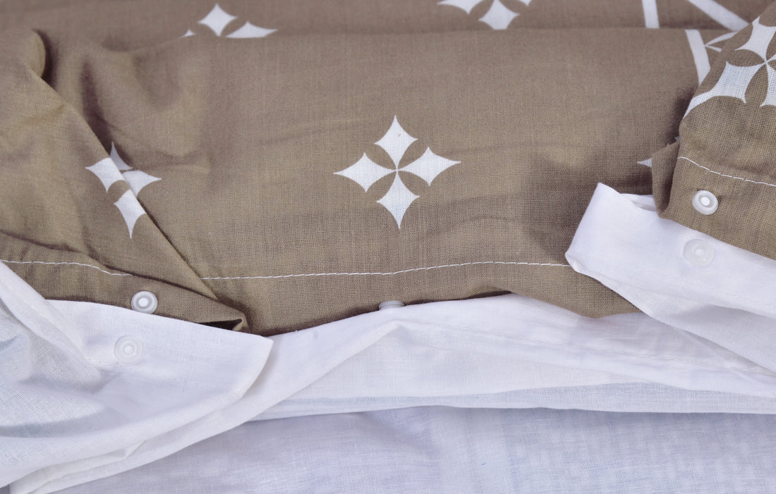 3 Pcs Printed Quilt Cover- Drew