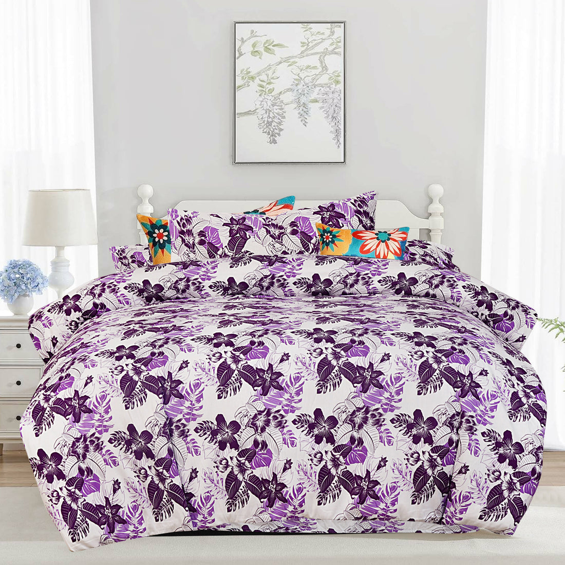 3 Pcs Printed Quilt Cover – Layne
