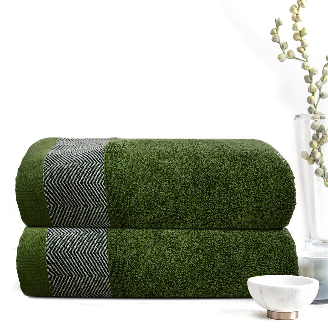 PACK OF 2 PCS BATH TOWEL – CURNE