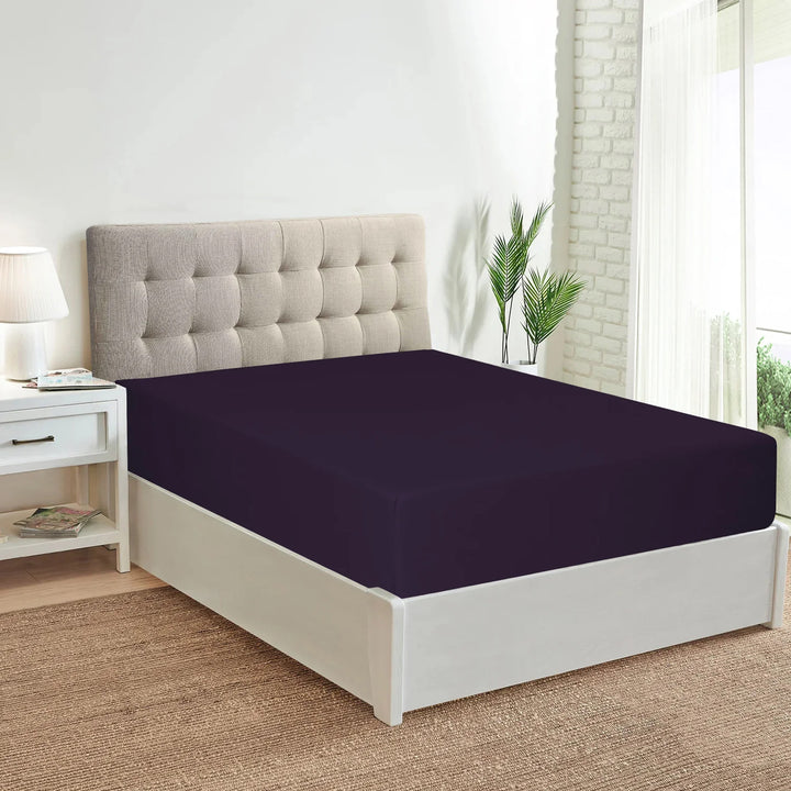 1000TC Ultra SOFT FITTED Sheet - Purple