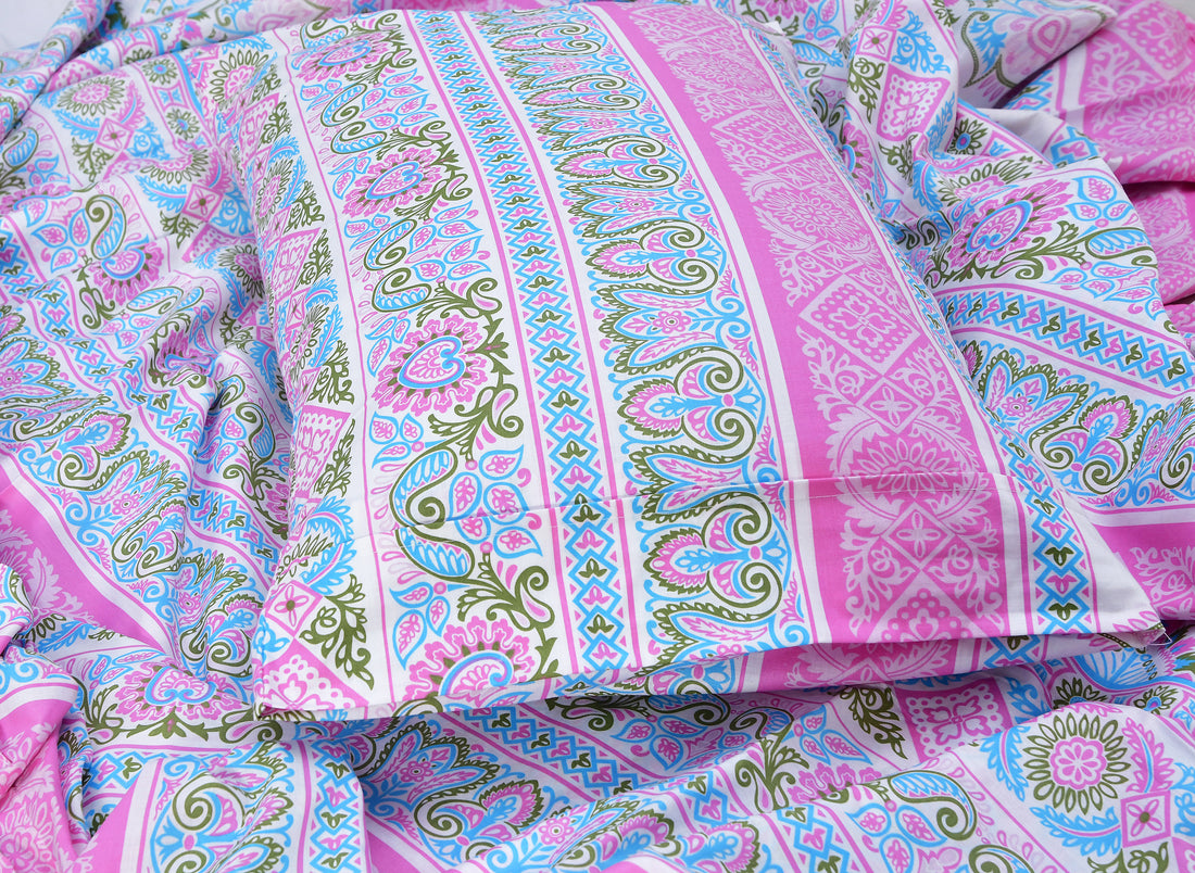 4 Pcs Printed Quilt Cover – Raina