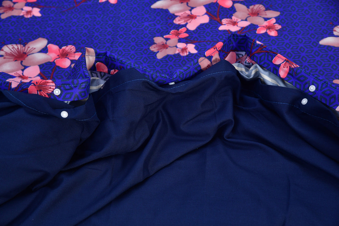 3 Pcs Printed Quilt Cover - Realis