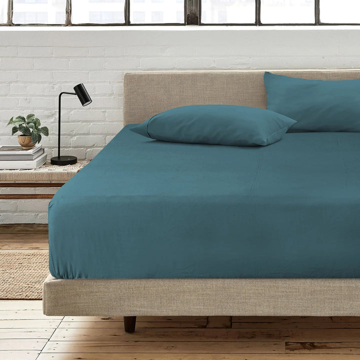 1000TC Ultra SOFT FITTED Sheet - Teal