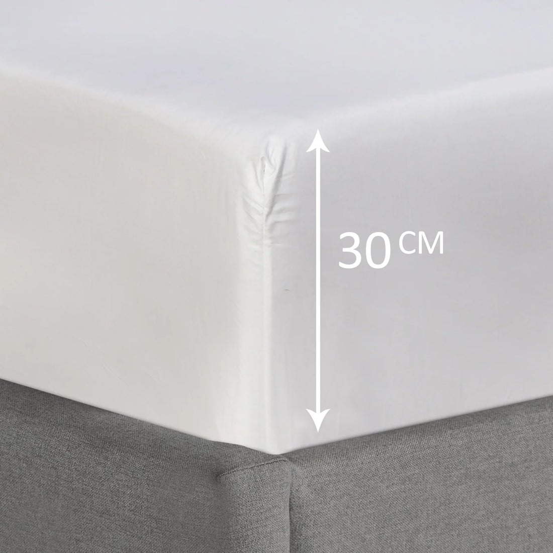 1000TC Ultra SOFT FITTED Sheet - White
