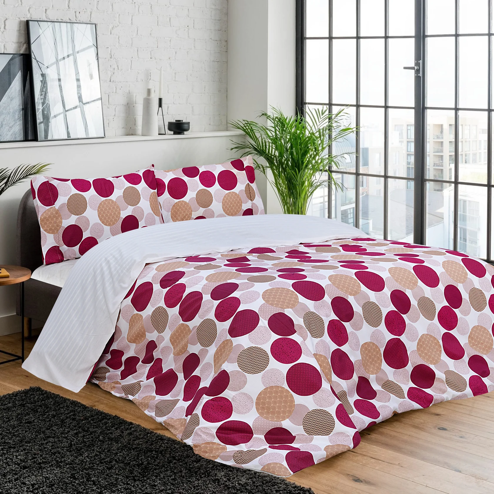 3 Pcs Printed Quilt Cover – Anika - Image 2