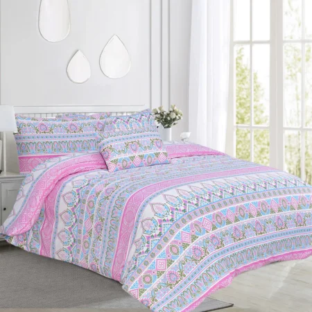 4 Pcs Printed Quilt Cover – Raina