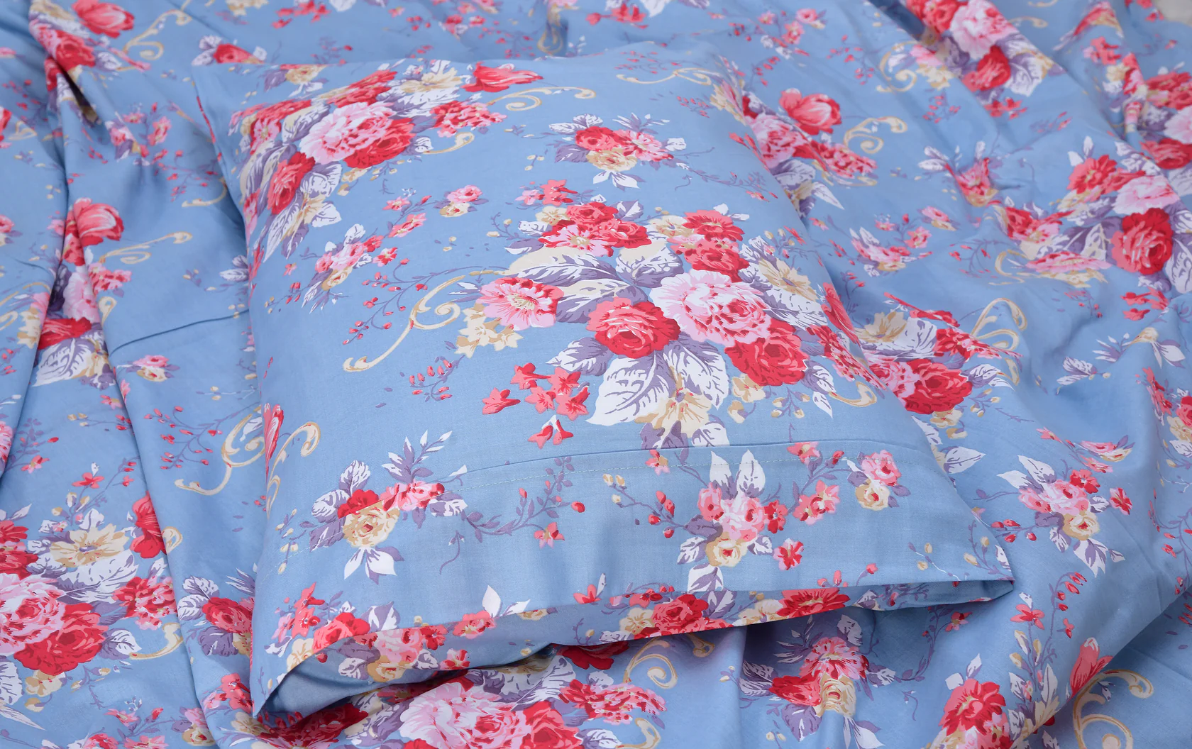 4 Pcs Printed Quilt Cover – Greta - Image 3