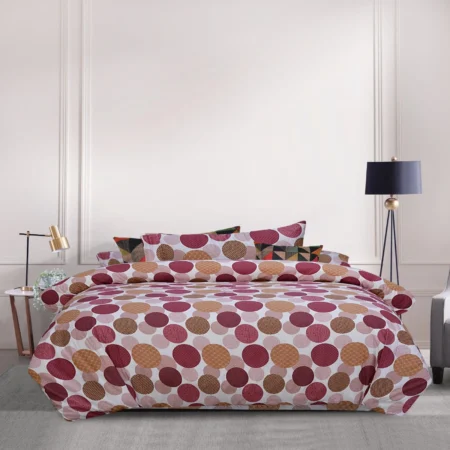 3 Pcs Printed Quilt Cover - Jolie
