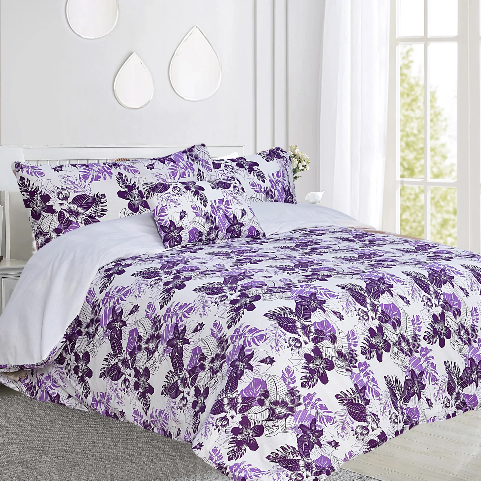 3 Pcs Printed Quilt Cover – Layne - Image 2
