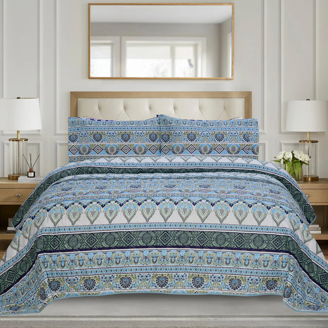 3 Pcs Bed Spread – Kelse - Image 2