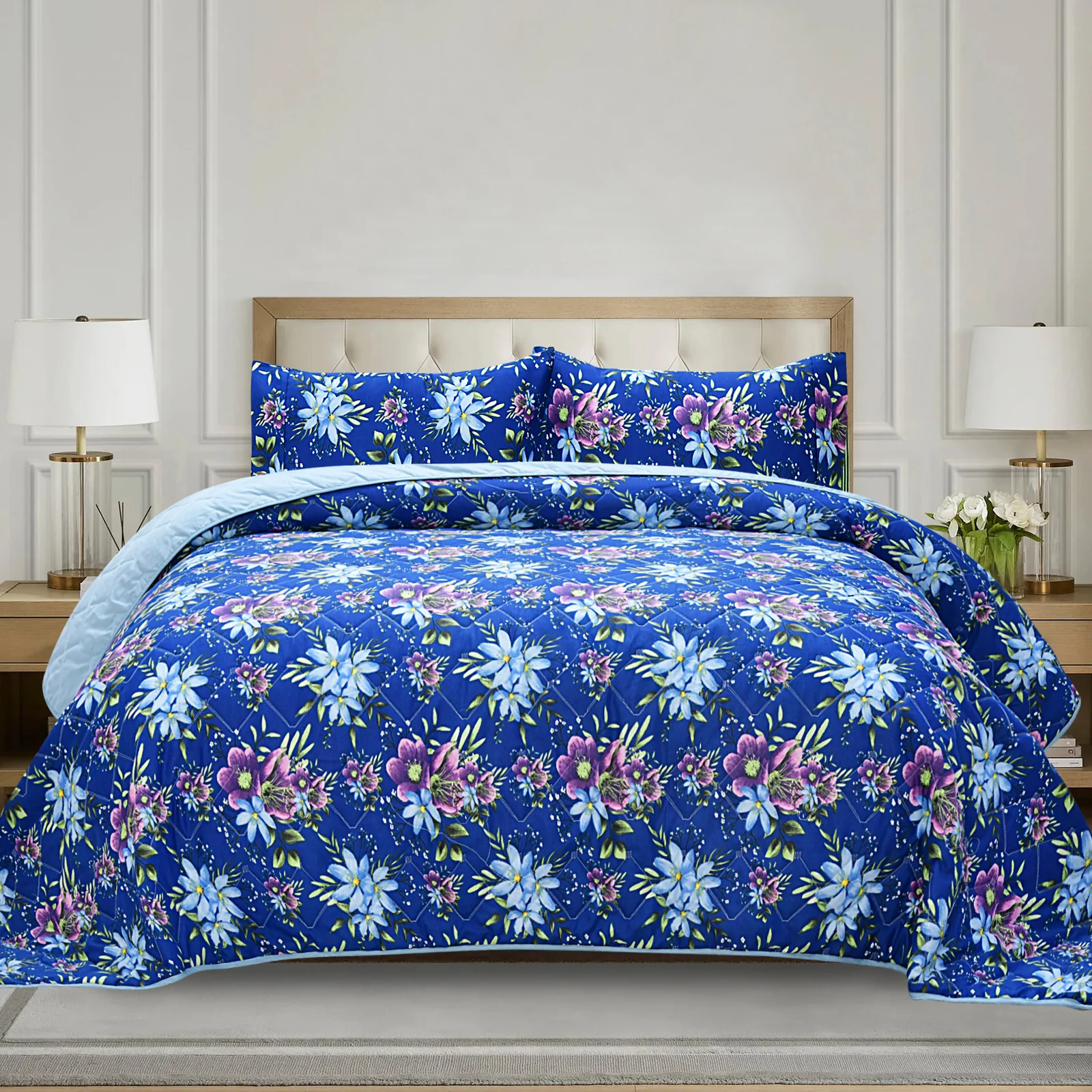 3 Pcs Bed Spread – Kelvo - Image 2