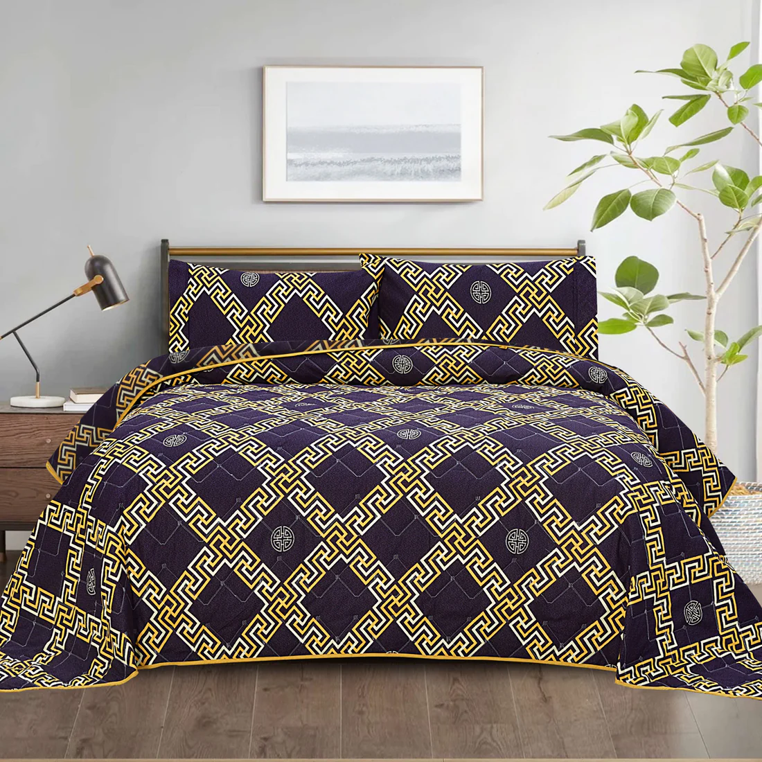 3 Pcs Bed Spread – Lile - Image 2