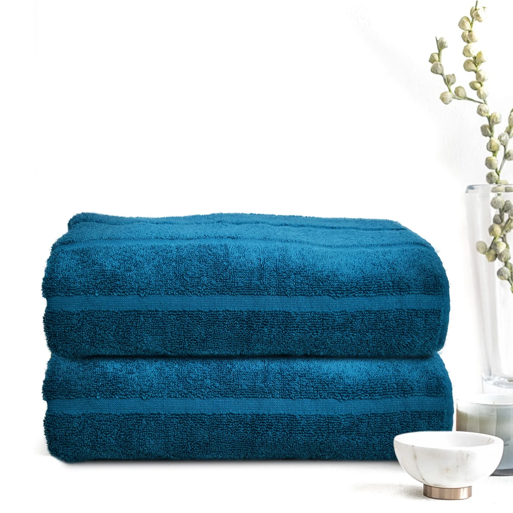 PACK OF 2 PCS BATH TOWEL – TURNA