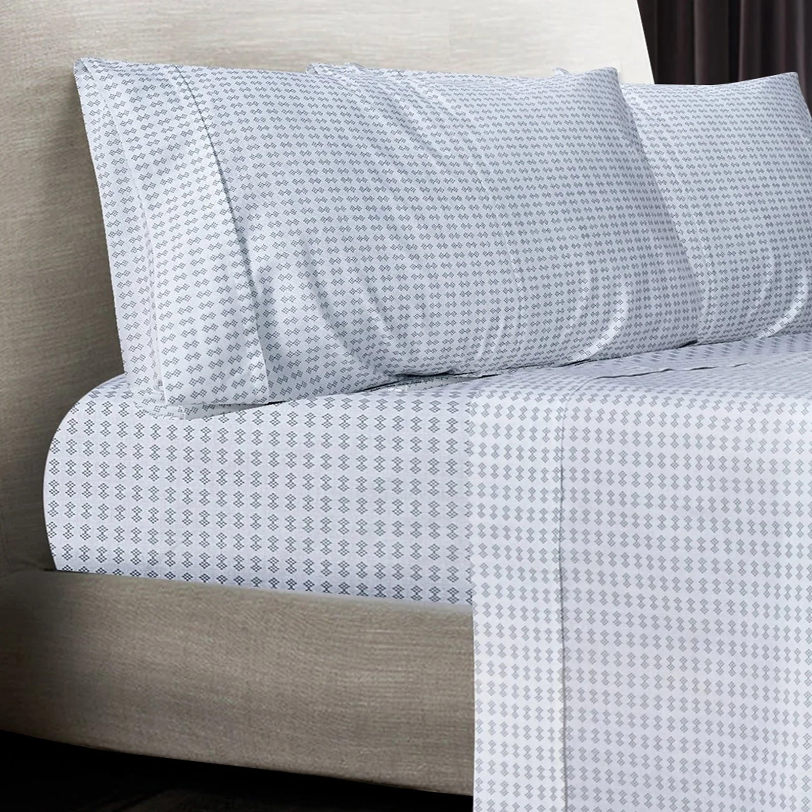 600TC Pure Cotton Sheet Set – Rio - Image 2