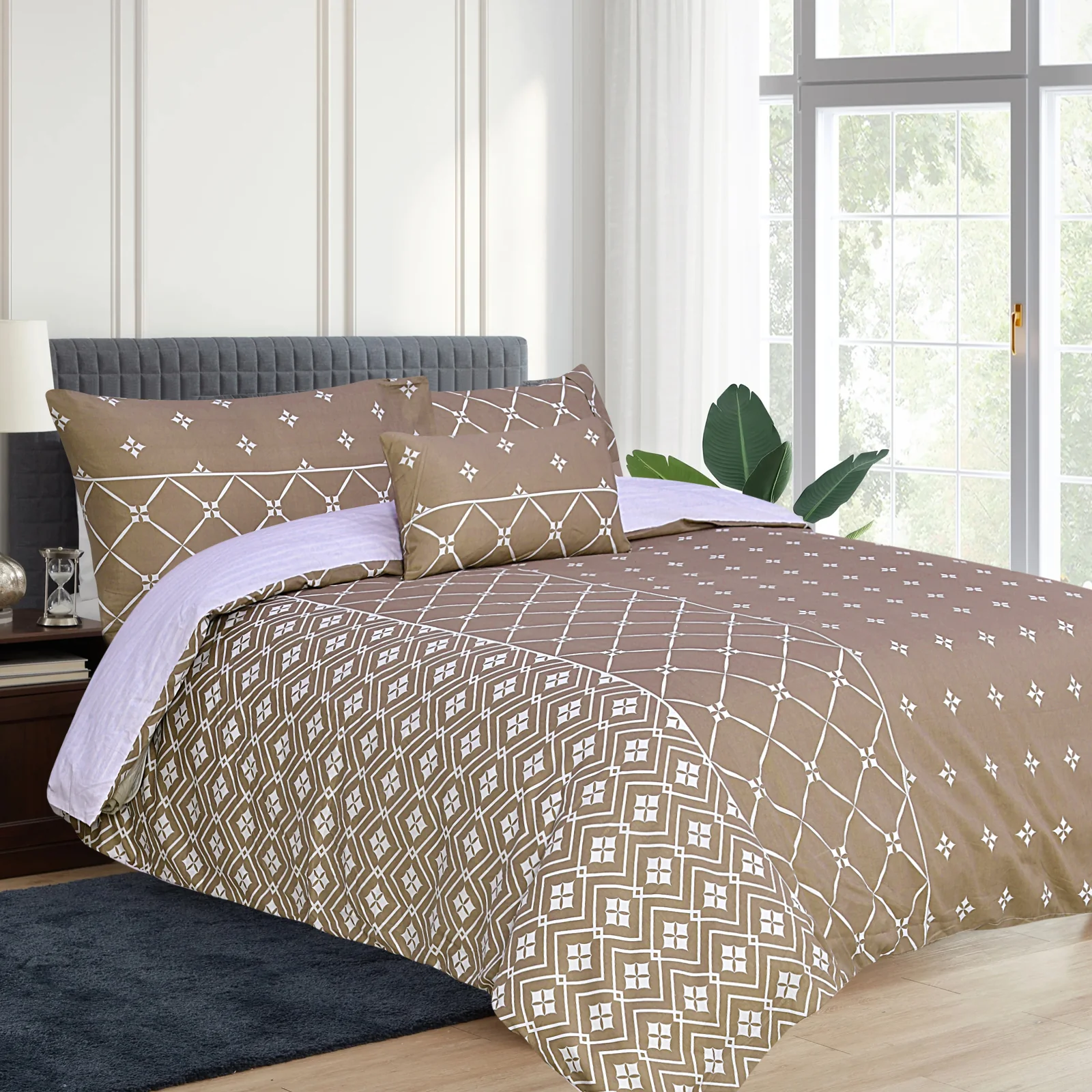 3 Pcs Printed Quilt Cover – Drew - Image 2